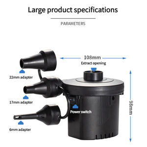 CE FCC Outdoor Mini Inflatable Pad Air <strong>Pump</strong> Multi Functional Inflatable Air Extraction Electric <strong>Pump</strong> <strong>Tire</strong> Pressure Monitor - Product Image 2