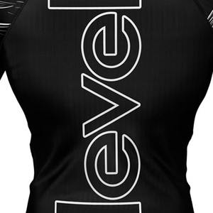 Haute qualité Design personnalisé couleurs unies Rash Guard pour hommes UPF50 + Eco-Friendly Quick Dry Respirant Full Sleeve LEVEL SPORTS - Product Image 6