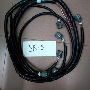 Faisceau de câblage SK-6 de pompe hydraulique pour la pièce essentielle de machines de construction d'excavatrice de Kobelco - Product Image 1