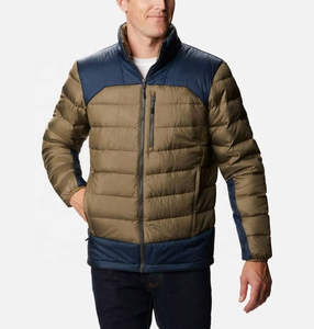 Veste matelassée à bulles pour homme, vêtement d'extérieur d'hiver conçu pour les conditions froides avec un rembourrage léger et confortable - Product Image 1