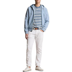 เสื้อฮู้ดซิปผ้าฟลีซคอตตอน/โพลีเอสเตอร์หนานุ่มสั่งทำขายส่ง ทรงปกติ เป็นมิตรกับสิ่งแวดล้อม ผลิตในปากีสถาน เสื้อฮู้ดสำหรับฤดูหนาว - Product Image 3