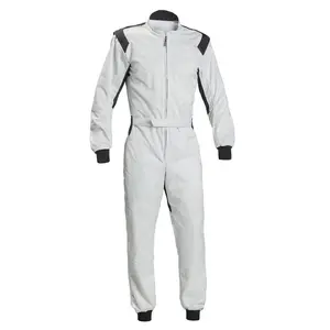 Double Layer Fireproof Car Racing Suit Custom Size and Custom Design Kart Racing Suit With Customized Embroidery & Printing
