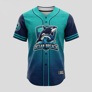 Maillots de baseball originaux et drôles hauts personnalisés Streetwear Sportswear grande taille pas cher maillot de baseball personnalisé pour adultes - Product Image 5