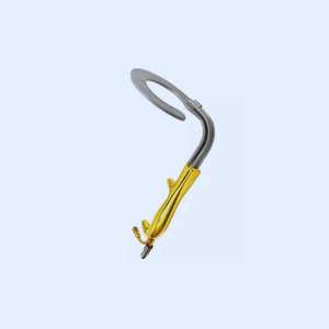 Ensemble d'instruments de chirurgie mammaire à fibres optiques avec anneaux en C manuels neufs, approuvés CE, outil chirurgical - Product Image 4