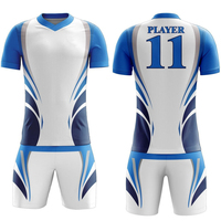 Ensembles de football personnalisés, nouveaux, à séchage rapide, 100% coton, manches courtes, vente en gros, ensemble complet de tenue de football, haute qualité