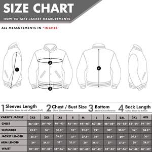 Veste universitaire pour hommes de grande taille veste Letterman vierge vente en gros veste de baseball simple avec logo personnalisé - Product Image 6