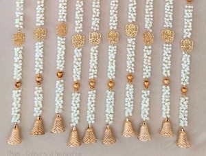 Decoración Mogra, telón de fondo de escenario, decoración India para colgar en la pared, decoración de festivales y fiestas, decoración del hogar, - Product Image 2