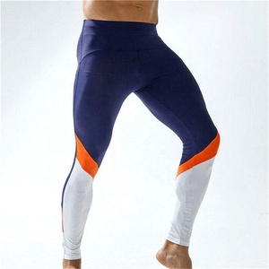 Nuevo producto personalizado hombres gimnasio compresión Leggings entrenamiento Fitness correr mallas pantalones personalizados Legging Jogging gimnasio Pantalones - Product Image 3