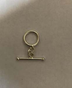 Fermoir à crochet en argent sterling oxydé charmant, idéal pour les colliers et bracelets de Bali, pour la création de bijoux faits main uniques - Product Image 2