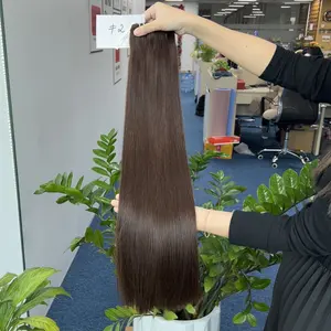 Machine trame brune 2C cheveux en gros faisceaux toutes longueurs cheveux fournisseur vietnamien