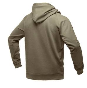 2025 sudaderas con capucha de alta calidad para hombres Top de moda 100% algodón gimnasio entrenamiento Jogging Tops capucha frente sólido para ejercicio de Hip Hop de invierno - Product Image 3