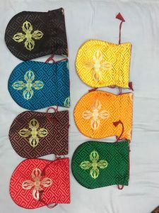 Support de sac en cuir perlé réglable Pochette à bijoux soyeuse Bandoulière en toile Coton Pièces de sac spécial Accessoires en vrac - Product Image 5