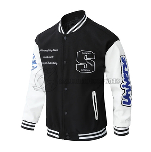Chaqueta Varsity de Invierno 2024 para Hombre, de Alta Calidad, Personalizada, con Botones, de Lona, Reversible, de Secado Rápido - Product Image 2