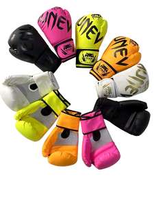 Kivotech Gants d'entraînement en cuir de vachette véritable de qualité Gants de boxe personnalisés en cuir PU - Product Image 5