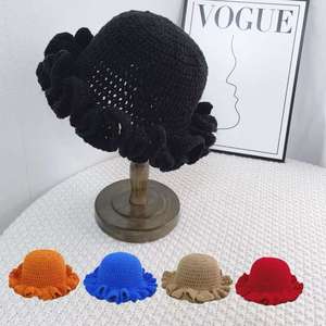Crochet Bucket <b>Hat</b> Pattern Crochet <b>Hat</b> Pattern Crochet Ruffle <b>Hat</b> Pattern Easy Crochet <b>Hat</b> - Product Image 3