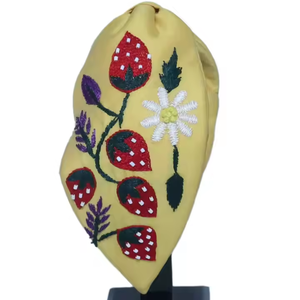 Beautiful Multi Color Turban Style Women's Hairbands Soft Fashion Hair Accessories <b>Sports</b> Exclusive Design Custom From India - Product Image 1