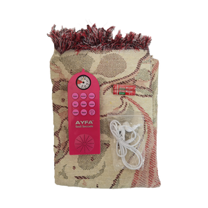 Uzbek ตาข่ายคลุมสวดมนต์ลายเขา OZ505P (ovozli namoz gilami) - Product Image 2