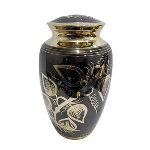 Urne funéraire en métal faite à la main de la meilleure qualité pour les cendres humaines, fournitures funéraires pour adultes, vente en gros - Product Image 1