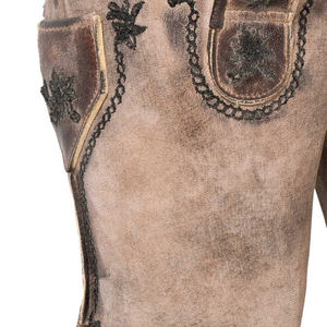 2024 nouveau séchage rapide Fitness Jogging entraînement haute rue porter Lederhosen cuir brodé Shorts - Product Image 2