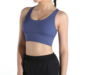 Sujetadores Deportivos de Yoga con Soporte Alto y Espalda Descubierta, Acolchados, Anti-Impactos, para Fitness, Tops Cortos Deportivos 2026 - Product Image 6