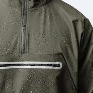 เสื้อฮู้ดกันลมกันน้ำสไตล์ลำลองสำหรับฤดูใบไม้ร่วง เสื้อผ้าผู้ชายทรงโอเวอร์ไซส์ เสื้อแจ็คเก็ตสปอร์ตสำหรับผู้ชาย - Product Image 6