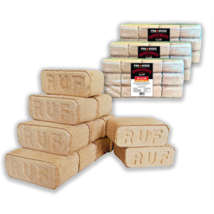 Briquetas naturales/Briquetas de madera RUF/Briquetas de madera dura Exportadores de Austria - Product Image 1
