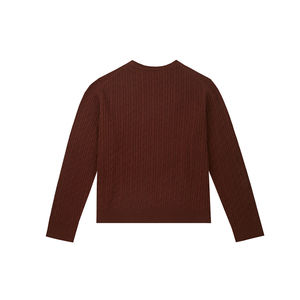 Vente en gros de pulls tricotés pour hommes d'automne-hiver avec logo personnalisé décoration bon marché prix OEM tricots élégants - Product Image 5