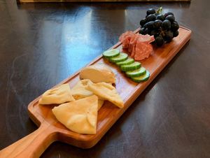 Wooden serving fruits tray <b>snack</b> cheese board for food serving breakfast food <b>bar</b> home kitchen decor wedding gifts restaurant - Product Image 5