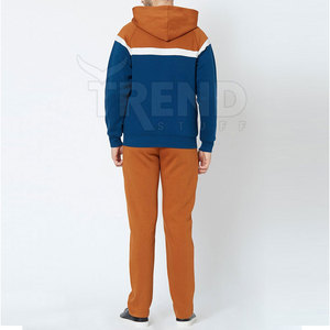 Survêtements d'hiver en molleton XXL pour hommes de haute qualité du fabricant Logo personnalisé 100% coton Marque privée Ensemble élégant respirant - Product Image 5