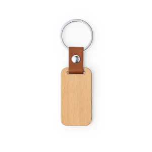 Portachiavi in Legno Personalizzati Mappets, Gadget Unici in Legno per Chiavi - Product Image 2
