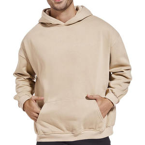Sudadera con capucha de lana de peso pesado para hombre de invierno de alta calidad ecológica con bordado 100% algodón Streetwear Basics - Product Image 6
