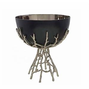 Ensemble de bols décoratifs en métal, bols à fruits en aluminium, articles de service élégants pour table à manger, centre de table de mariage, décoration d'intérieur, nouveauté - Product Image 6