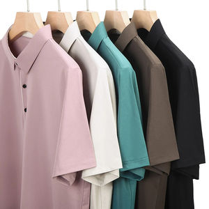 เสื้อเชิ้ตแขนสั้นลำลองสำหรับผู้ชายผ้าฝ้าย100% คอตตอนเทิร์นคอตตอนดีไซน์เรียบง่ายซักได้น้ำหนัก240กรัม - Product Image 4