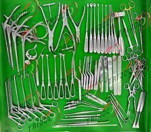 Juego de 78 Piezas de Instrumentos Quirúrgicos Ortopédicos Espinales Básicos para Craneotomía y Laminectomía - Product Image 3