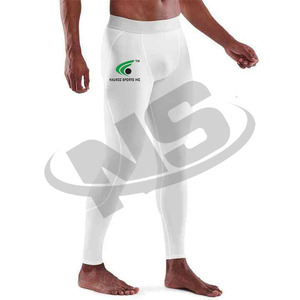 Legging confortable pour homme, vêtements de sport de haute qualité, leggings de course à pied, leggings de fitness, taille élastique réglable, logo personnalisé - Product Image 6