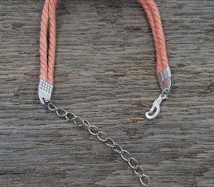 Adjustable Nautical Anchor <b>Rope</b> <b>Bracelet</b>, Anchor, Coral, Woman's <b>Bracelet</b>, Girls <b>Bracelet</b>, Bridesmaid Gift - Product Image 3