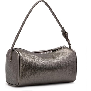 Sac à main pour femme en cuir de vache véritable de qualité supérieure, avec finition grainée, forme compacte et élégante bandoulière - Product Image 5