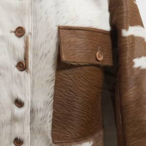 Nouvelles vestes en cuir de vache, cuir véritable de qualité supérieure pour hommes, veste d'hiver, cuir pleine fleur, veste pour hommes avec broderie personnalisée - Product Image 6