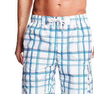 กางเกงขาสั้นเล่นกีฬาเอวกลางเอวโพลีเอสเตอร์มีกระเป๋าด้านข้างกางเกงขาสั้นว่ายน้ำมาใหม่100% ออกแบบได้ตามต้องการสำหรับ2025 - Product Image 6