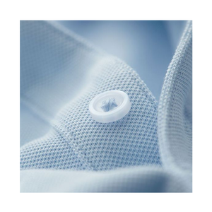 เสื้อกอล์ฟผู้ชายคุณภาพสูง ทรงปกติ แขนครึ่งตัว สำหรับธุรกิจลำลอง สีพื้น ปรับแต่งโลโก้ได้ แห้งเร็ว ระบายอากาศดี ผ้าถัก - Product Image 3