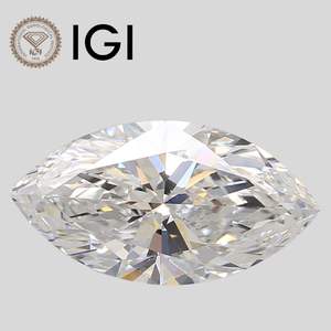 Diamante de Laboratorio Marquise de 3 Quilates, Corte Marquise, Claridad E, VVS1, VVS2, VS1, VS2 - Product Image 1