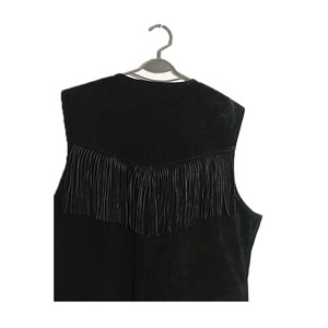 Chalecos de cuero de vaquera genuinos hechos a medida para mujer OEM - Product Image 5