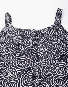 Hand <b>Block</b> Indian Cotton Women's Casual Summer Dress Boho Floral <b>Printed</b> Eco-Friendly Natural for Valentine's Day Gift Sale - Product Image 4