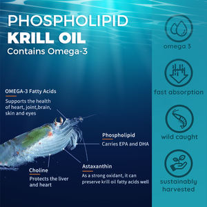 Voedingssupplement Diepzee Visolie Fosfolipide <span class=keywords><strong>Krill</strong></span> Olie Voor Hond Kat - Product Image 5