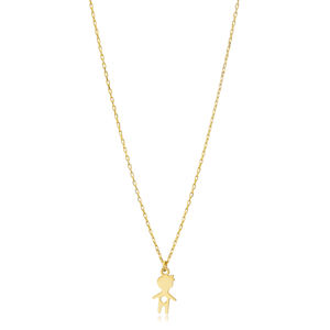 Collar con Colgante Pequeño y Bonito para Mujer, Plata de Ley 925, Regalo de Boda, Joyería Turca Hecha a Mano - Product Image 3