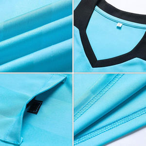 Camiseta de fútbol de poliéster para adultos, 100% algodón, diseño de logotipo personalizado, conjuntos de uniformes de fútbol, ropa deportiva para hombre, 2022 - Product Image 5