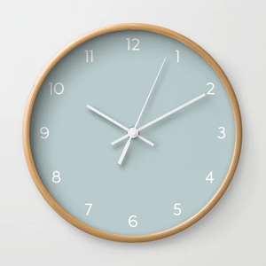 Meilleure vente sur le marché en ligne de SCI Mango en bois coloré montre horloge murale pour la décoration de bureau à domicile à un prix abordable - Product Image 1