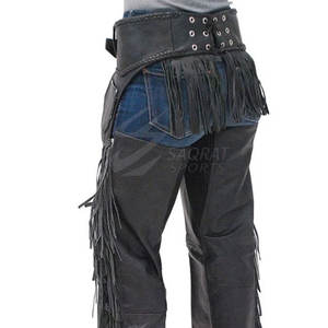 Service OEM Nouvelle arrivée Chaps en cuir pour hommes Chaps en cuir lavés personnalisés de qualité supérieure pour hommes en vente en ligne - Product Image 6