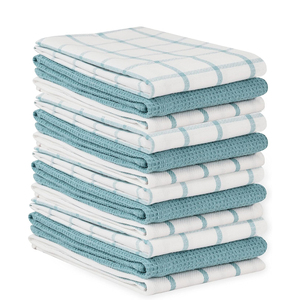 Serviette de cuisine en tissu doux de couleur unie, de haute qualité, 100% coton, prix de gros de fabrication - Product Image 4