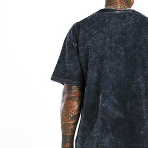 เสื้อยืดผู้ชายไซส์ใหญ่พิเศษ, เสื้อยืดซักกรดแขนสั้นยาวปกติน้ำหนักเบาสั่งติดป้ายได้ตามต้องการ - Product Image 4